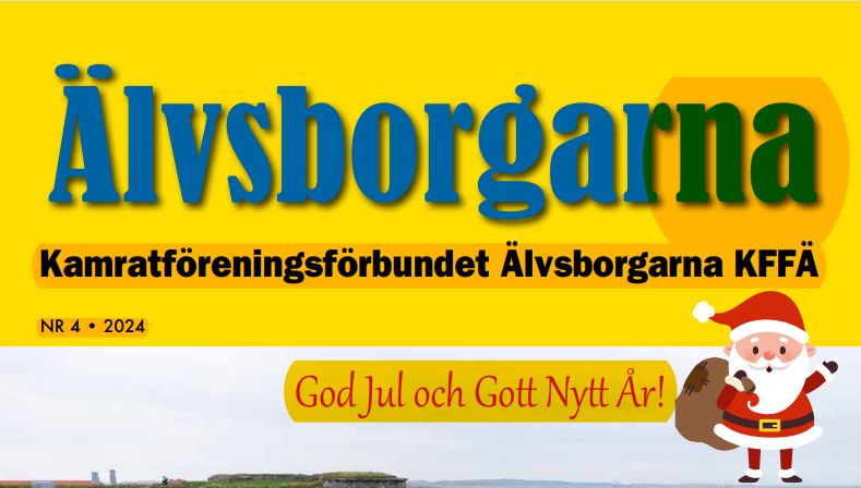 Nytt nummer av Älvsborgarna